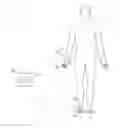 Fig. 01 - Body composition measurement using clamp electrodes