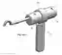 Fig. 48 - Circular bone tunneling device employing a stabilizing element