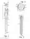 Fig. 02 - Bone anchor receiver with longitudinally extending tool attachment structures