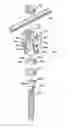 Fig. 01 - POLYAXIAL BONE SCREW WITH SPHERICAL CAPTURE, COMPRESSION INSERT AND ALIGNMENT AND RETENTION STRUCTURES