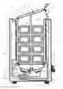Fig. 01 - Culture medium preparator comprising a vessel provided with a central stirrer put into rotation by a magnetic ring