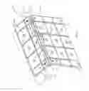 Fig. 09 - Panel with fixture retaining features and modular assemblies made using multiple panels