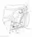 Fig. 02 - Articulating mechanical thigh extension composite trim payout linkage system