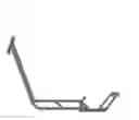 Fig. 02 - Modular frame for stand-up, motor-driven scooter