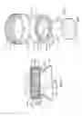 Fig. 06 - Container assembly and closure with predetermined humidity and related method
