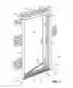 Fig. 02 - Threshold assembly having a rail with a drainage wall defining a drainage passageway