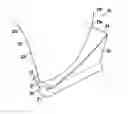 Fig. 01 - Blade equipped with platforms comprising a retaining leg