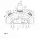 Fig. 04 - Guide vane adjustment device and turbomachine