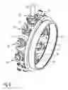 Fig. 09 - Guide vane adjustment device and turbomachine
