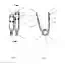 Fig. 05 - Clips for jointing devices of the ends of a conveyor belt