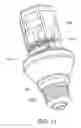 Fig. 12 - LAMP WITH HEAT SINK AND ACTIVE COOLING DEVICE