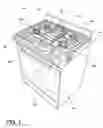 Fig. 02 - Cap to change inner flame burner to vertical flame