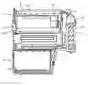 Fig. 01 - DOMESTIC REFRIGERATION APPLIANCE WITH A PULL-OUT DEVICE HAVING A MULTIPART BASE PANEL AND HOLDING BRACKETS PLUGGABLE THERETO