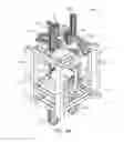 Fig. 10 - System for automatically attaching and detaching seismic nodes directly to a deployment cable