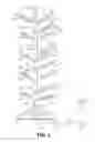 Fig. 03 - Tree trunk having illuminated connectable trunk sections with light source disposed