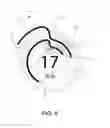 Fig. 07 - Electrical time measuring system or device indicating time intervals by regioned concentric arciforms that indicate the time of duration of particular events