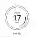 Fig. 11 - Electrical time measuring system or device indicating time intervals by regioned concentric arciforms that indicate the time of duration of particular events