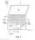 Fig. 02 - Tactile input device that reduces area occupied under top surface