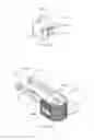 Fig. 11 - Medical injector simulation device and containers for storing delivery devices