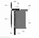 Fig. 01 - Apparatus and methods for displaying and storing a banner or advertisement on a horizontal wind turbine