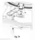 Fig. 25 - Apparatus and method for semiconductor wafer leveling, force balancing and contact sensing