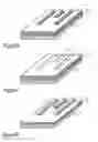 Fig. 08 - Fabrication process and structure of fine pitch traces for a solid state diffusion bond on flip chip interconnect