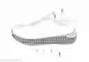 Fig. 01 - ENVIRONMENT-FRIENDLY, CUSHIONING AND WELL-WRAPPING POPCORN BRIDGING SHOES AND PRODUCTION PROCESS THEREOF