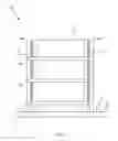 Fig. 03 - Shelving system having stowable shelves