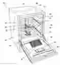 Fig. 01 - Dishwasher guide rail assembly