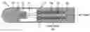 Fig. 01 - Probe structure for physiological measurements using surface enhanced Raman spectroscopy