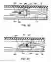 Fig. 40 - End effector coupling arrangements for a surgical cutting and stapling instrument