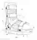Fig. 04 - Off-load high leg-foot brace