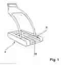 Fig. 02 - TREADMILL BELT OF A TREADMILL TRAINER, AND A TREADMILL TRAINER