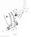 Fig. 02 - Adjustment bracket structure for front upright of exercise bicycle