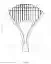 Fig. 05 - Tennis racket with a more-responsive string configuration