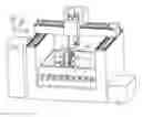 Fig. 01 - Machining method for three-dimensional open flow channel using high-speed arc discharge layered sweep