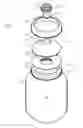 Fig. 01 - Container adapter lids