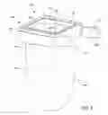 Fig. 05 - Nested liner assembly for a trash receptacle with lid