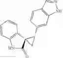 Fig. 50 - Synthesis of chiral 2-(1H-indazol-6-yl)-spiro[cyclopropane-1,3′-indolin]-2′-ones