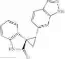 Fig. 53 - Synthesis of chiral 2-(1H-indazol-6-yl)-spiro[cyclopropane-1,3′-indolin]-2′-ones