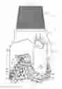 Fig. 01 - Roller cone drill bit with evenly loaded cutting elements