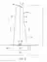 Fig. 04 - Airfoil shape for sixth stage compressor stator vane