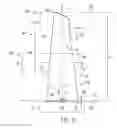 Fig. 06 - Airfoil shape for sixth stage compressor stator vane