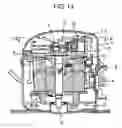 Fig. 14 - Closed compressor and refrigeration device using the same