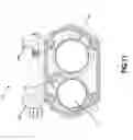 Fig. 10 - Gun-mounted recording device with auto on