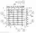 Fig. 01 - Light guide body comprising an injection-moulded mat and light channels