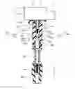 Fig. 01 - Ignition coil for internal combustion engine