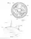 Fig. 24 - Multiport multiband vehicular antenna assemblies including multiple radiators