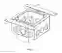 Fig. 06 - Junction box with universal fitment articulating cover