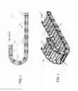 Fig. 02 - Energy chain comprising a holder for an external cable, receiving element and corresponding side plate